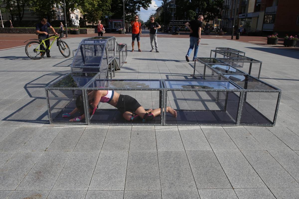 Monika Dirsytė. Performance “Pan/demos”